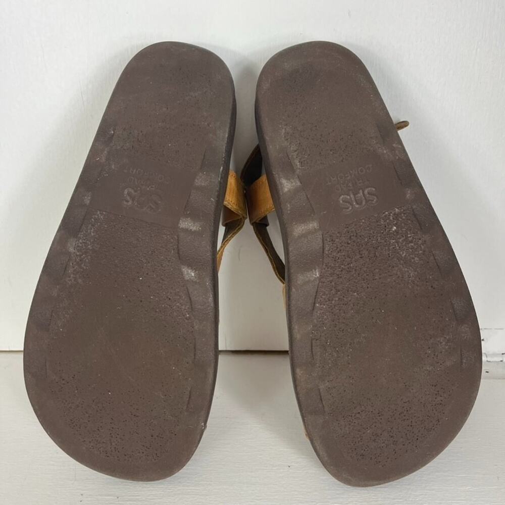 SAS Shoes Huggy Sandals Adjustable Caramel Tripad Comfort Brown Women's Size 9 - Picture 12 of 14